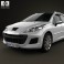 Peugeot 207 SW 2012 3d model
