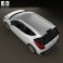 Peugeot 207 SW 2012 3d model