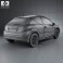 Peugeot 207 hatchback 3-door 2012 3d model
