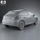 Peugeot 207 hatchback 5-door 2012 3d model
