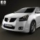 Pontiac Vibe 2009 3d model