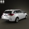 Toyota Auris Touring Hybrid 2013 3d model
