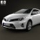 Toyota Auris Touring Hybrid 2013 3d model