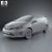 Toyota Auris Touring Hybrid 2013 3d model