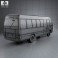Toyota Coaster B50 2012 3d model
