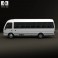 Toyota Coaster B50 2012 3d model