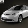 Toyota Previa 2012 3d model