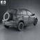 Volkswagen CrossFox 2012 3d model