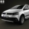 Volkswagen CrossFox 2012 3d model