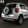 Volkswagen CrossFox 2012 3d model