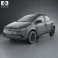 Volkswagen Fox 5-door 2012 3d model