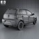 Volkswagen Fox 5-door 2012 3d model