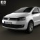 Volkswagen Fox 5-door 2012 3d model