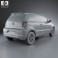 Volkswagen Fox 3-door 2012 3d model