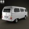 Volkswagen Kombi (T2) 2012 3d model