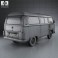 Volkswagen Kombi (T2) 2012 3d model