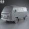 Volkswagen Kombi (T2) 2012 3d model