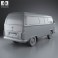 Volkswagen Kombi (T2) 2012 3d model