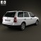 Volkswagen Parati 2012 3d model