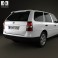 Volkswagen Parati 2012 3d model