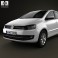 Volkswagen SpaceFox (Suran) 2012 3d model
