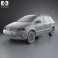 Volkswagen SpaceFox (Suran) 2012 3d model