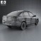 Volkswagen Voyage 2012 3d model