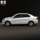 Volkswagen Voyage 2012 3d model