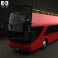 Ayats Bravo I City Double Decker Bus 2012 3d model