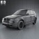 BMW X3 (E83) 2003 3d model