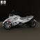 BRP Can-Am Spyder ST 2013 3d model