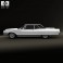 Buick Electra 225 Sport Coupe 1966 3d model