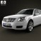 Cadillac BLS wagon 2009 3d model