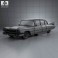 Cadillac Fleetwood 75 sedan 1959 3d model