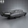 Cadillac Fleetwood 75 sedan 1959 3d model