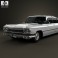 Cadillac Fleetwood 75 sedan 1959 3d model
