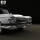 Cadillac Fleetwood 75 sedan 1959 3d model