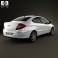 Chery A3 (J3) sedan 2013 3d model