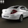 Chery A3 (J3) sedan 2013 3d model