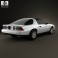 Chevrolet Camaro Z28 coupe 1982 3d model