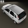 Chevrolet Corsa 5-door hatchback 2012 3d model