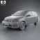 Chevrolet Corsa 5-door hatchback 2012 3d model