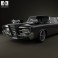 Chrysler Imperial Crown Green Hornet Black Beauty 1965 3d model
