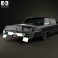 Chrysler Imperial Crown Green Hornet Black Beauty 1965 3d model