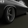 Chrysler Imperial Crown Green Hornet Black Beauty 1965 3d model