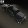 Chrysler Imperial Crown Green Hornet Black Beauty 1965 3d model