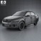 Citroen C-Elysee sedan 2013 3d model