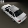 Daewoo Cielo (Nexia, Heaven, Racer) 2012 3d model