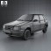 Fiat Mille Economy (Uno) 2012 3d model