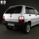 Fiat Mille Economy (Uno) 2012 3d model